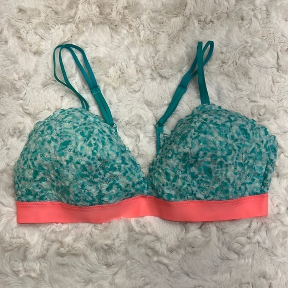 Aerie 🪶‎ aqua lace bralette